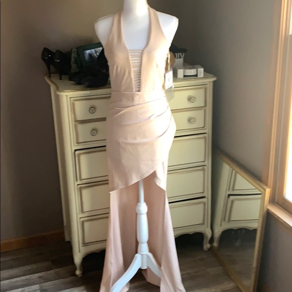 Angel Biba Dresses & Skirts - NWT Gorgeous nude colored dress